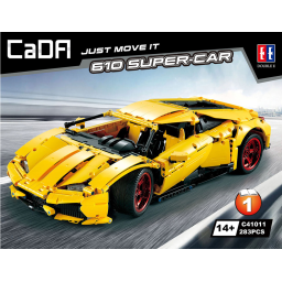 CaDa CD011-001 - Umbauset, gelb (für LP610 Supersports Car)