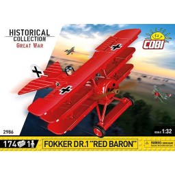 Cobi 2986 FOKKER Dr. 1 ''Red Baron''