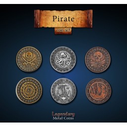 Pirate Coin Set (24 Stück)