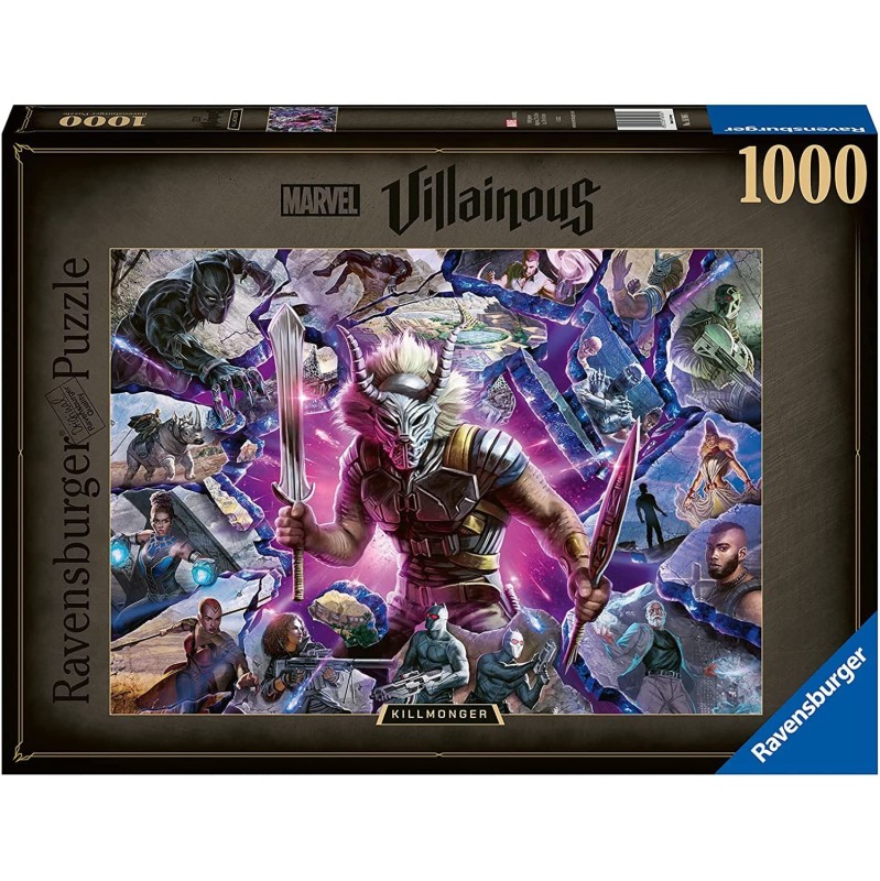 Puzzle: Marvel Villainous – Killmonger (1000 Teile)