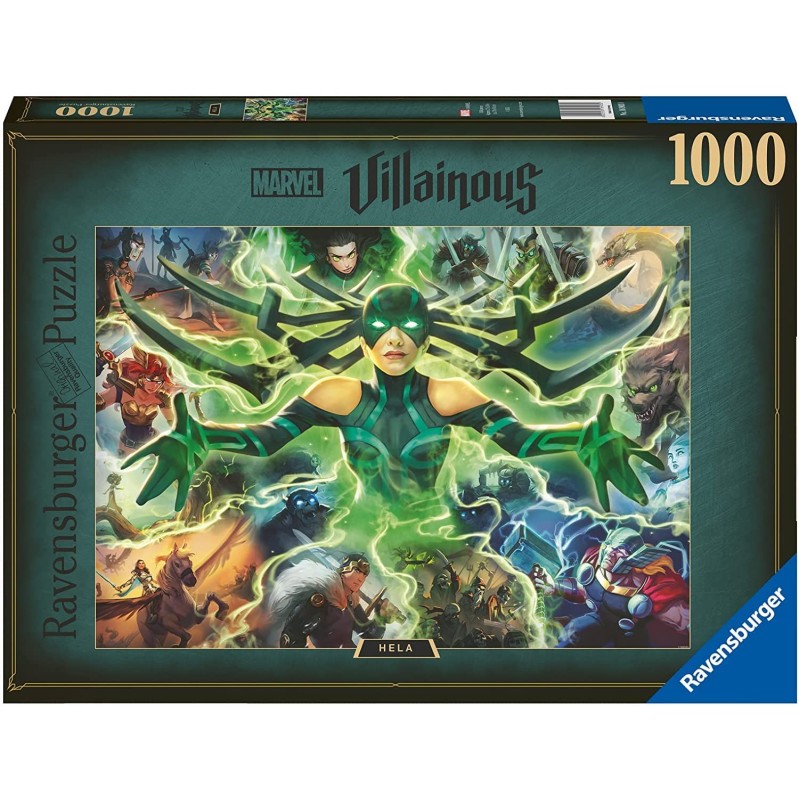 Puzzle: Marvel Villainous – Hela (1000 Teile)