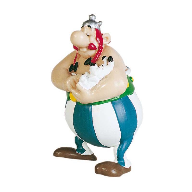 Figur Obelix mit Idefix