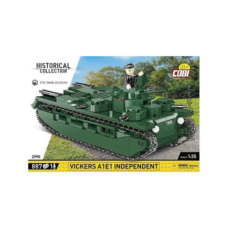 Cobi 2990 Panzer Vickers A1E1 Independent