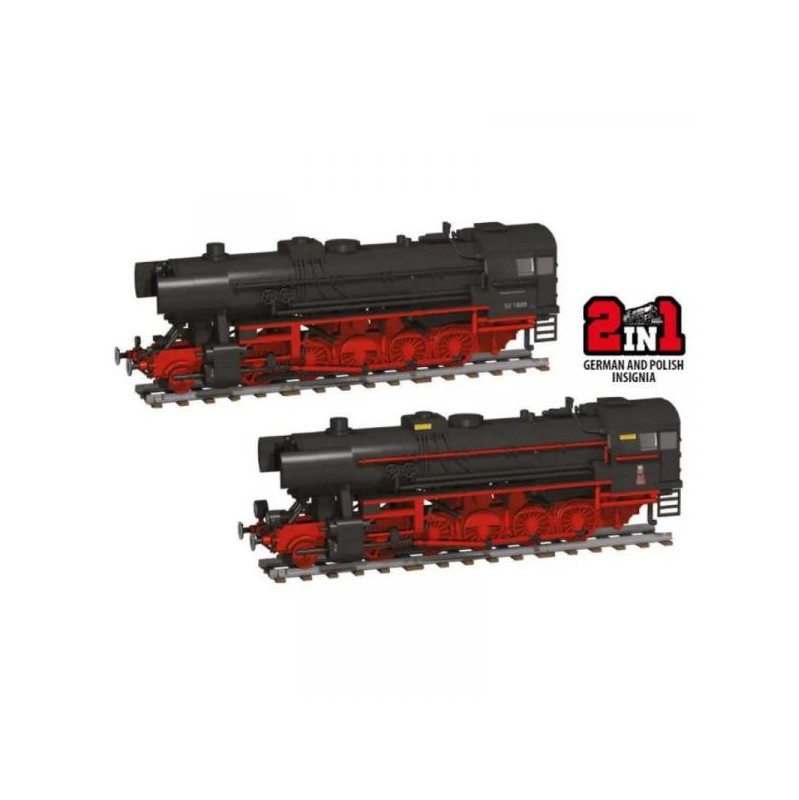 Cobi 2683 BR52 Dampflokomotive 2in1