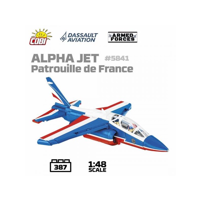 Cobi 5841 Alpha Jet Patrol aus Frankreich