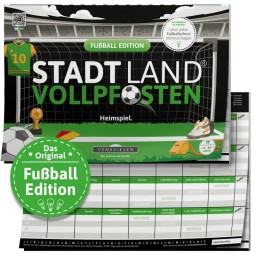 Stadt Land Vollpfosten - Fußball Edition - "heimspiel."