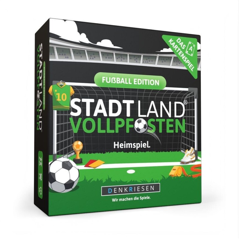 Stadt Land Vollpfosten - Das Kartenspiel – Fußball Edition
