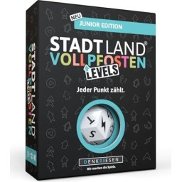 Stadt Land Vollpfosten Levels Junior Edition – "Jeder Punkt zählt."