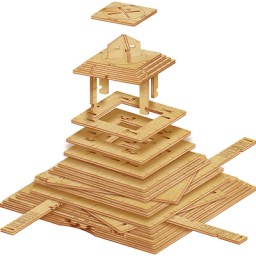 Escwelt Quest Pyramid 3D Puzzle