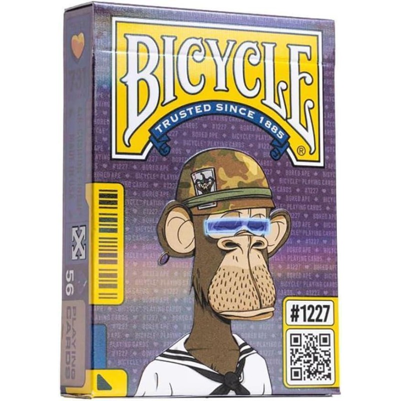 Bicycle Bored Ape 1227 Spielkarten