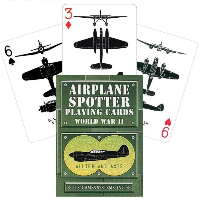 Airplane Spotter World War II Card Game