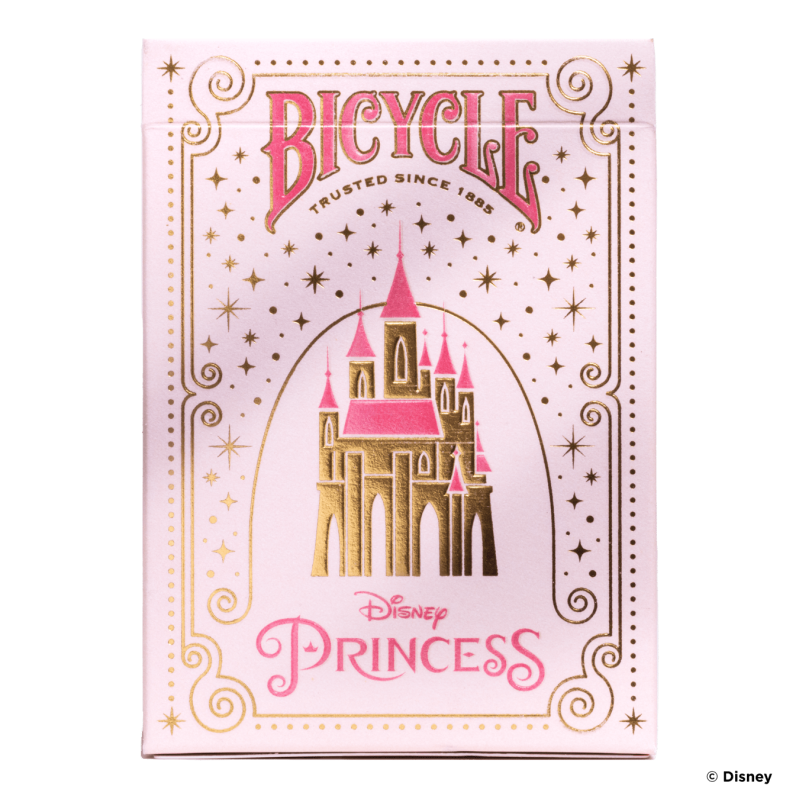 Bicycle Disney Princess pink Spielkarten