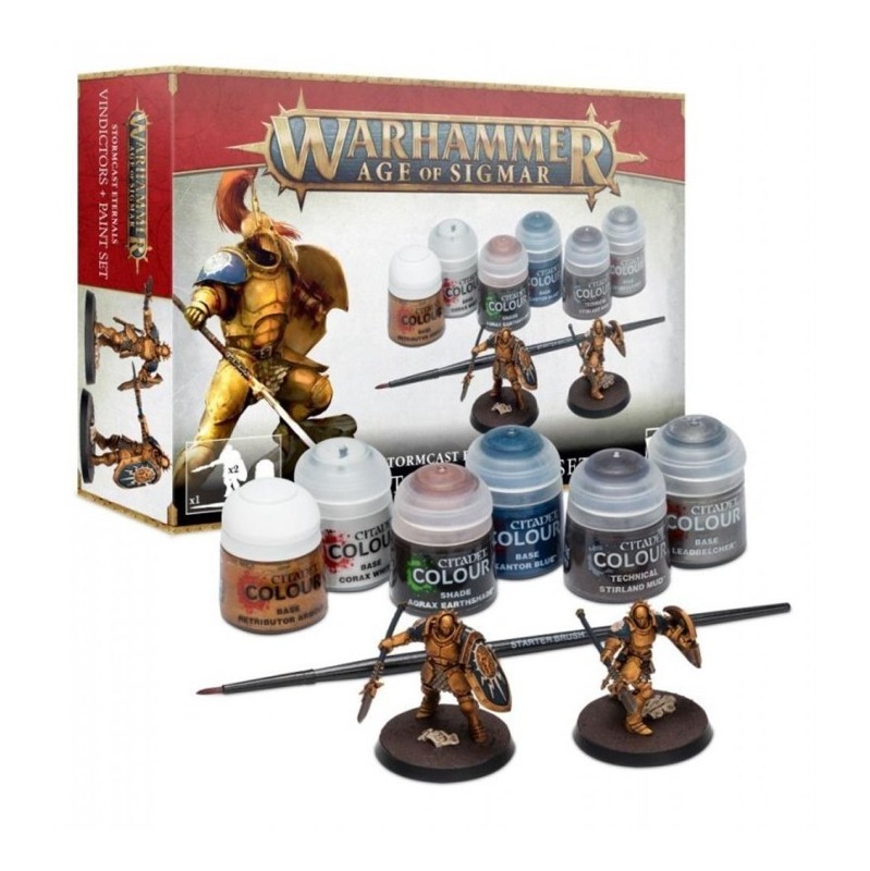 Citadel: Stormcast Eternals Vindictors Paint Set