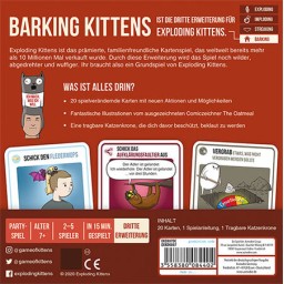 Exploding Kittens - Barking Kittens Erweiterung