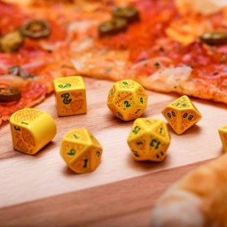 Q-Workshop: Pizza Dice Set - Margherita