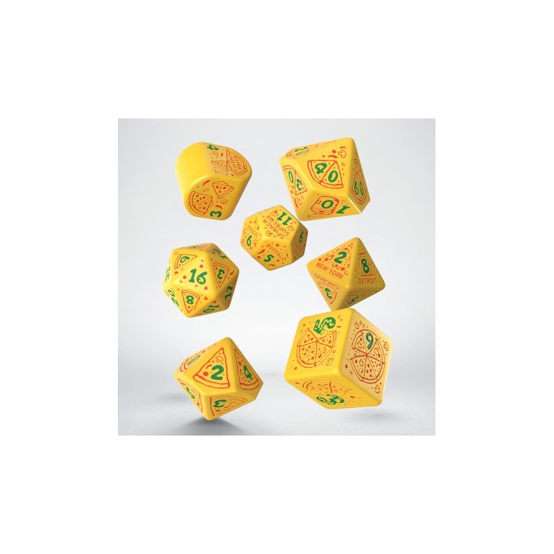 Q-Workshop: Pizza Dice Set - Margherita