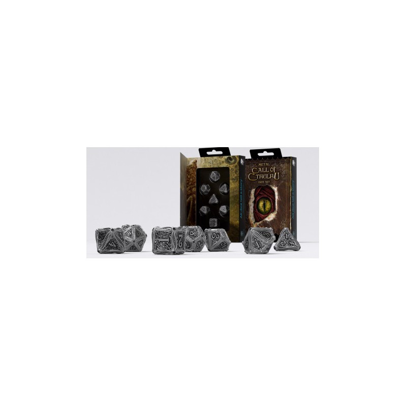 Q-Workshop: Metal Call of Cthulhu Dice Set