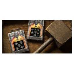 Q-Workshop: Metal Dwarven Dice Set