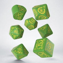 Q-Workshop: St. Patrick Modern Dice Set: Lucky Charm