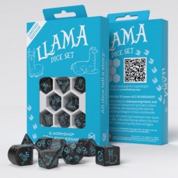 Q-WORKSHOP: 20 years: Llama Dice Set