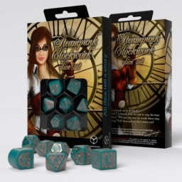 Q-Workshop: Steampunk Clockwork: Nautical Apparatus Modern Dice Set