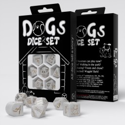 Q-Workshop: Dogs Dice Set: Charlie