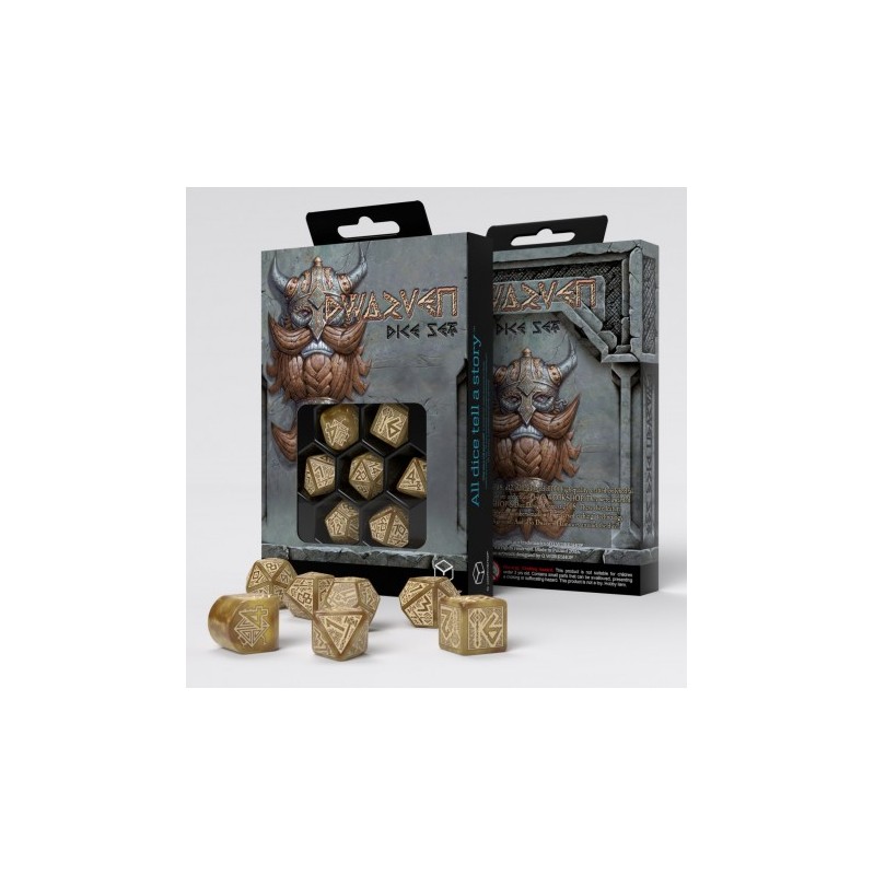 Q-Workshop: Dwarven Dice Set: Gold