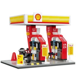 CaDa C66028W Shell Tankstelle