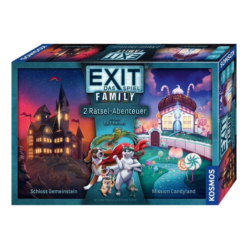 EXIT: Das Spiel Family: Schloss Gemeinstein / Mission Candyland - DE