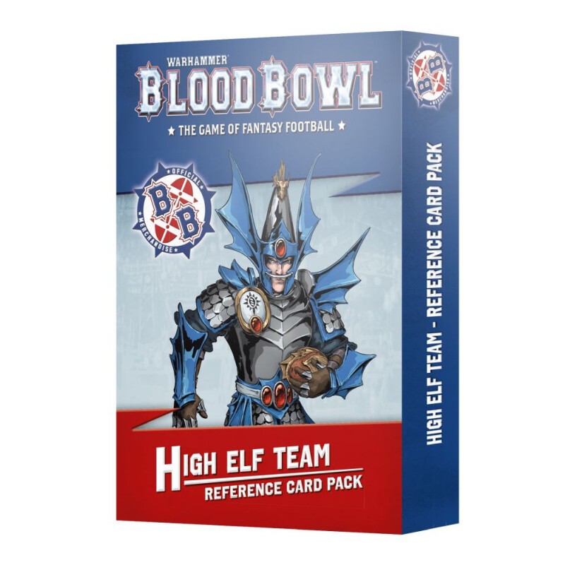 Blood Bowl: High Elf Team Reference Cards - EN