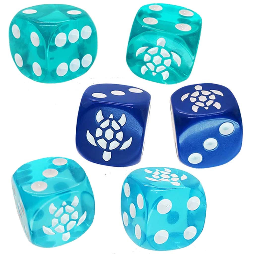 Steve Jackson Games Turtle D6 Würfel Set