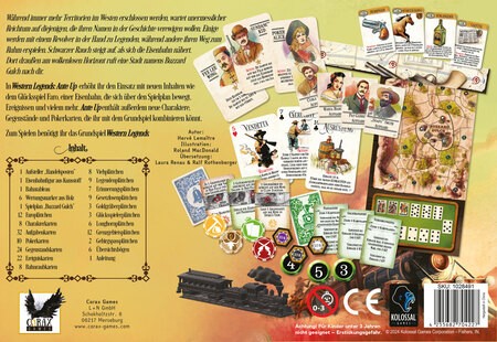 Western Legends - 2. Edition - Ante Up Erweiterung