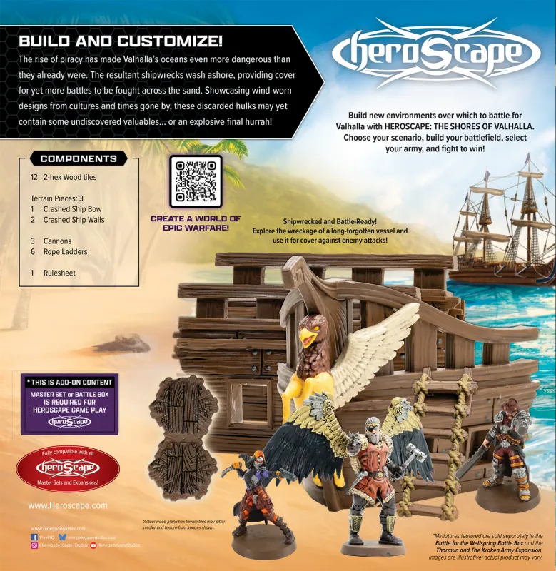 Heroscape Shores of Valhalla Terrain Expansion