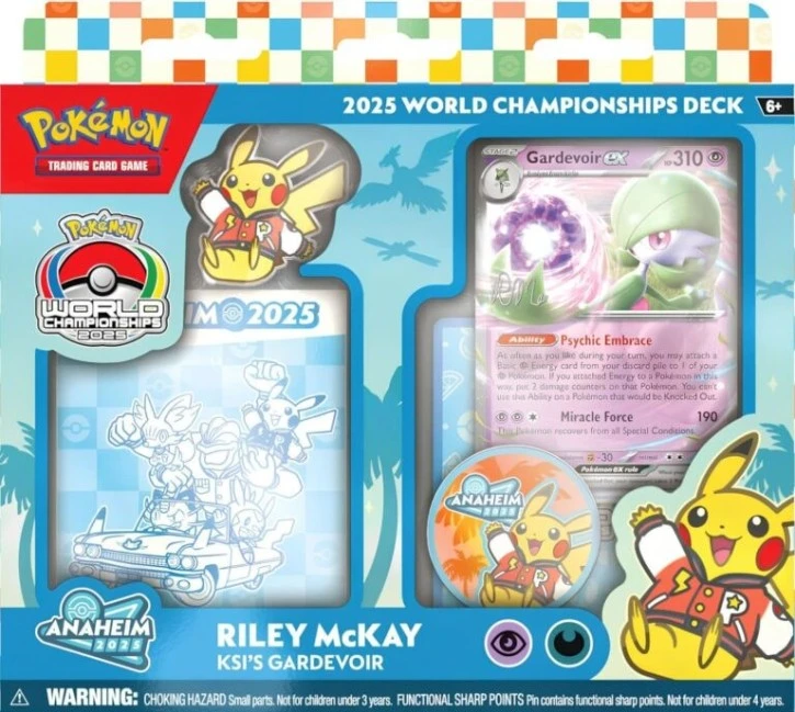 Pokemon: Riley McKay: Guardevoir-ex: Weltmeisterschaftsdeck 2025 - DE