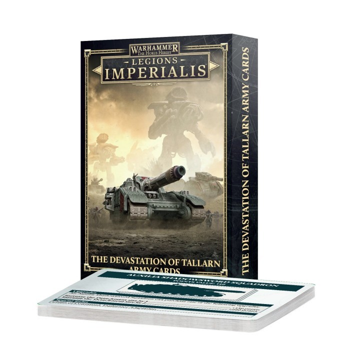 Legions Imperialis: Devastation Of Tallarn Army Cards - EN