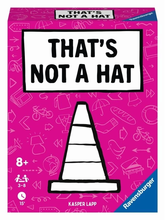 That’s not a hat! Partyspiel mit Geschenk-Karten und humorvollen Gegenständen