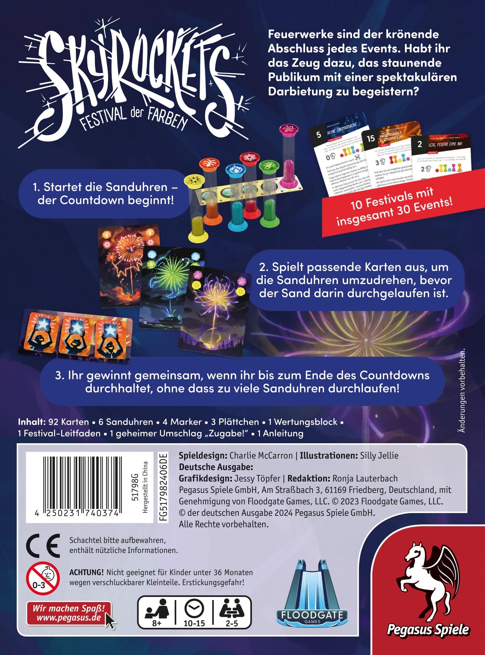 Skyrockets: Festival der Farben - DE