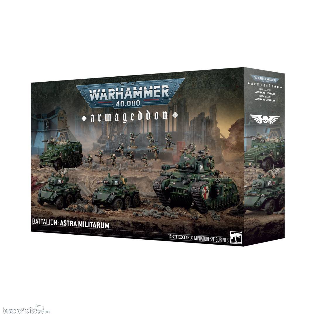 W40K: Armageddon Battaillon: Astra Militarum