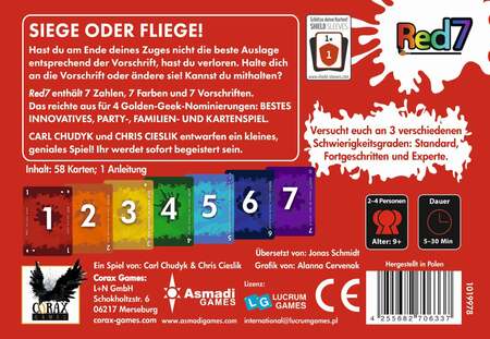 Red7: Siege oder Fliege!
