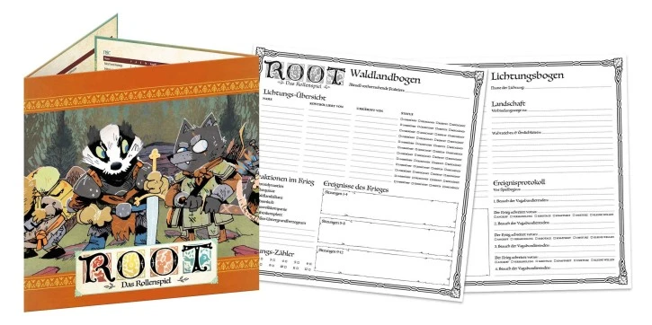 Root - Das Rollenspiel: Spielleitungsschirm-Set - DE