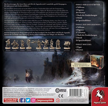 Tainted Grail - Der letzte Ritter + Zeit der Legenden (Erweiterung)
