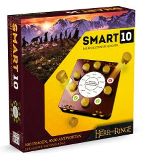 SMART 10 Der Herr der Ringe Quizspiel mit 100 Fragen und 10 Antwortmöglichkeiten