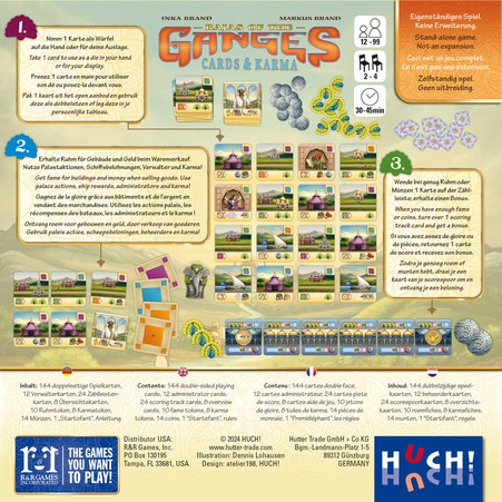 Rajas of the Ganges: Cards & Karma - DE