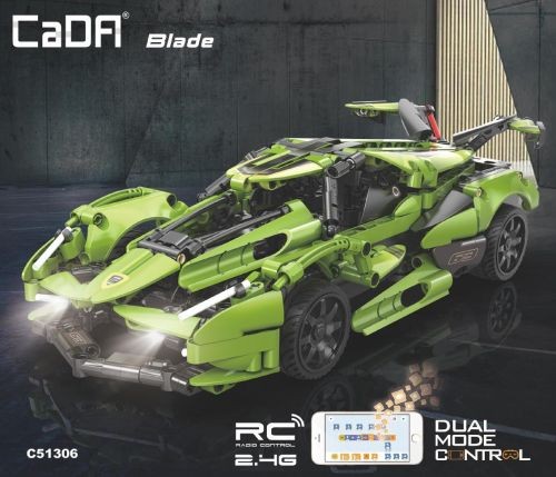 CaDa C51306W Blade Sports Car (432 Teile)