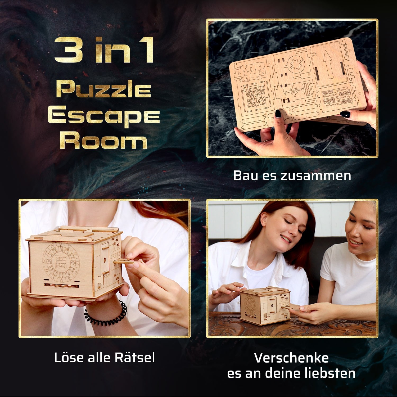 Escwelt Space Box 3D Puzzle
