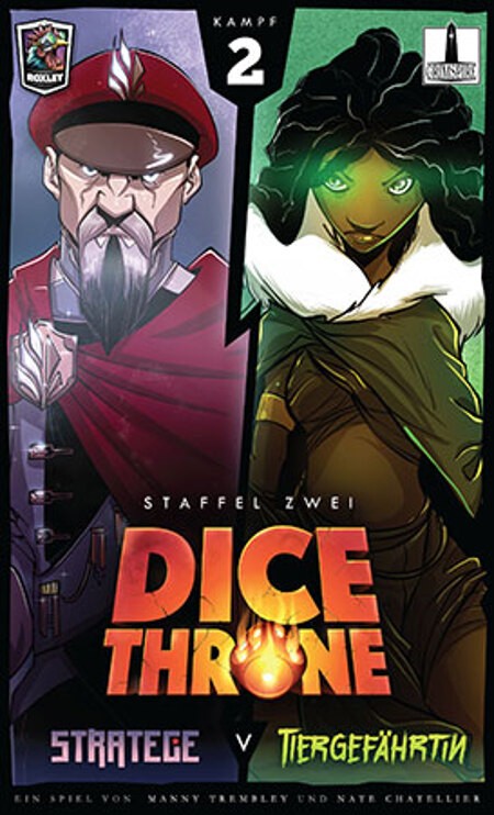 Dice Throne: Stratege vs. Tiergefährtin - DE