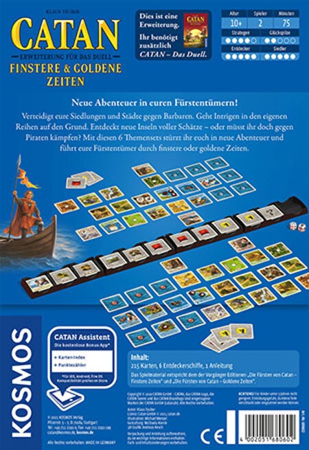 Catan - Das Duell - Finstere & Goldene Zeiten Erweiterung