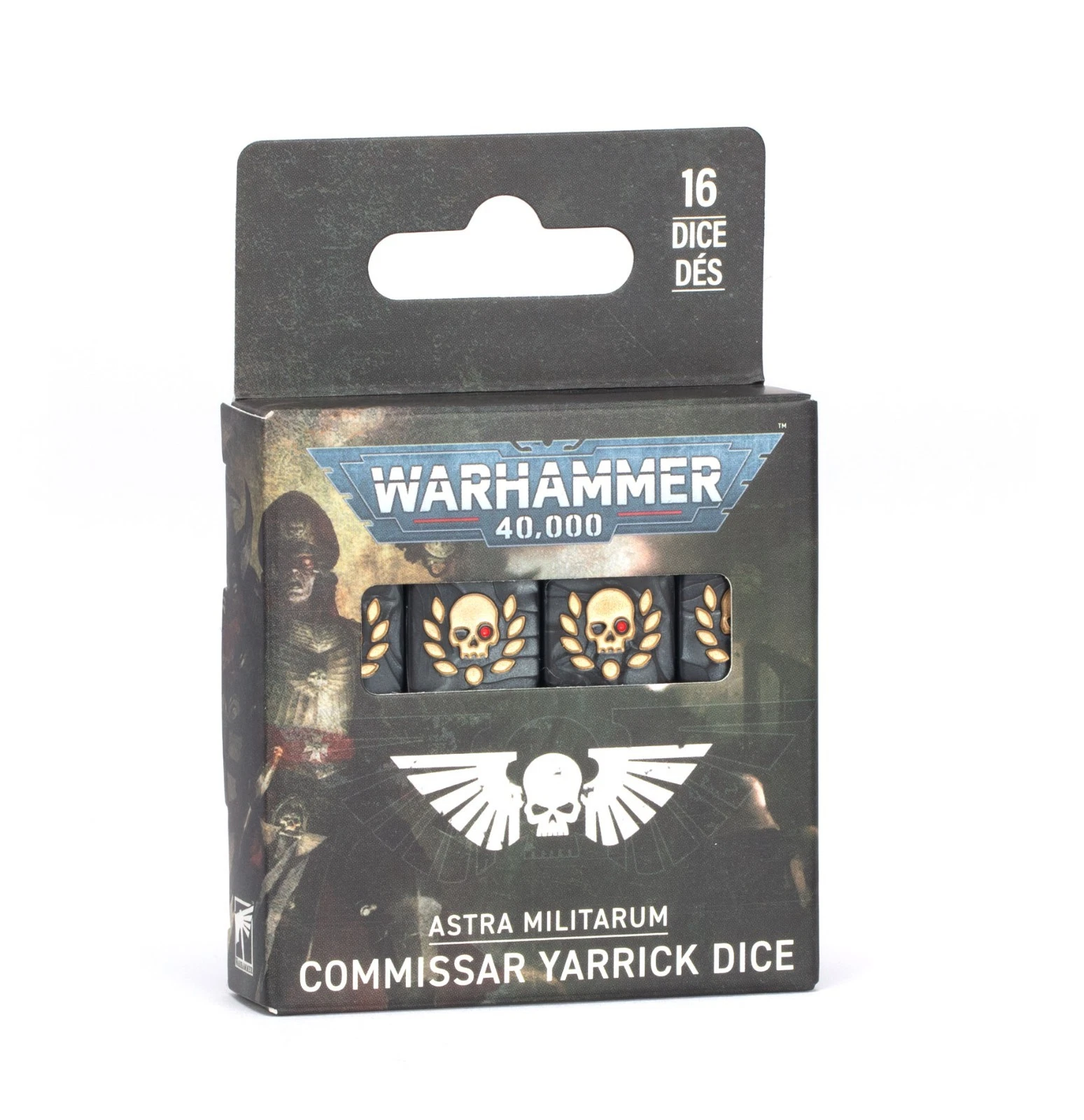 W40K: Commissar Yarrick Dice Set (Astra Militarum)