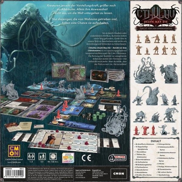 Cthulhu Death May Die: Furcht vor dem Unbekannten - DE