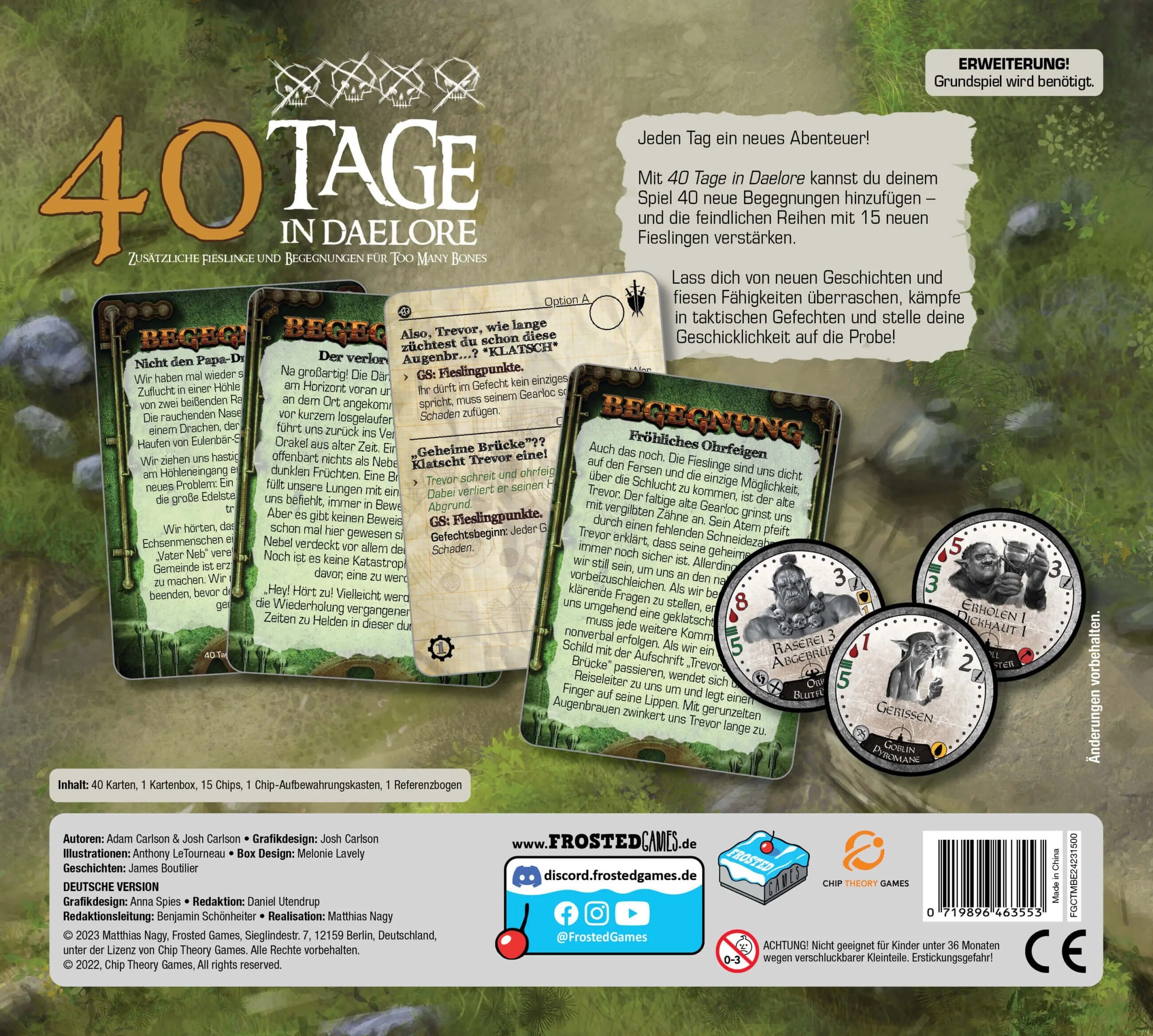 Too Many Bones: 40 Tage in Daelore - DE
